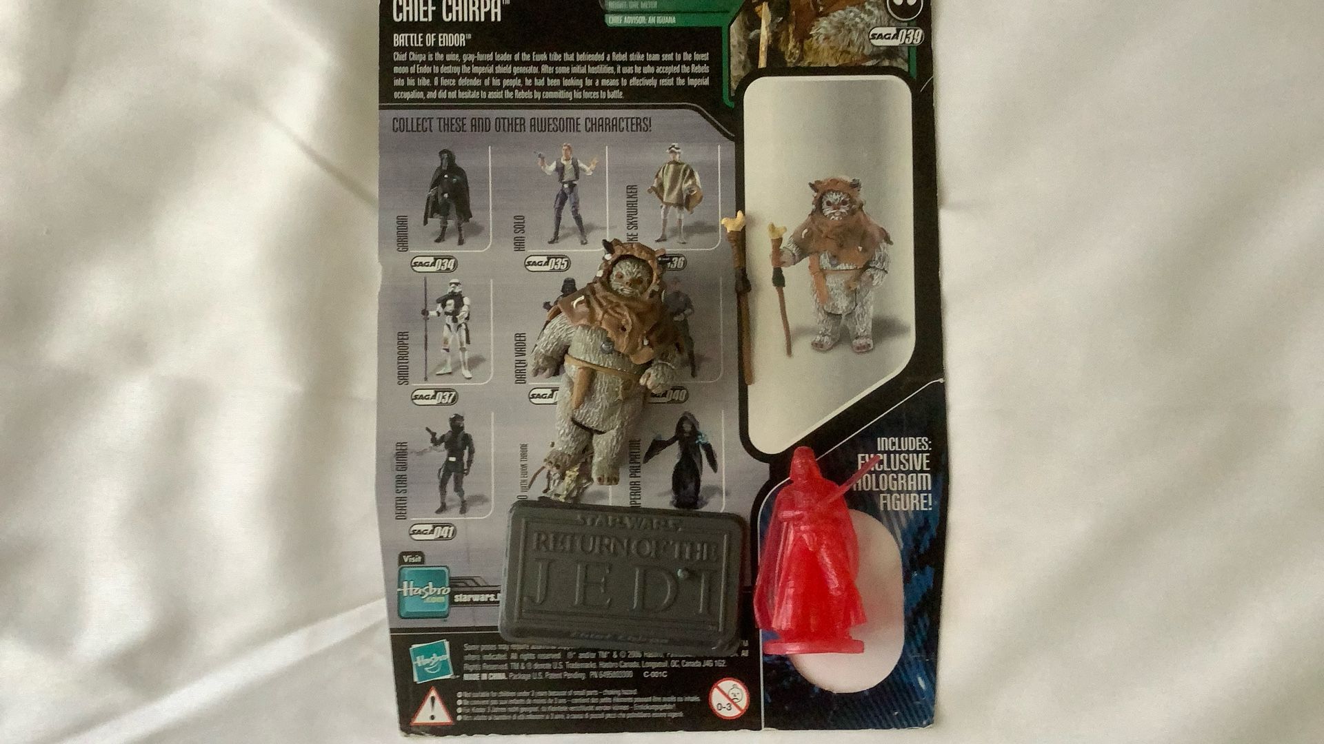 Star Wars: The Saga Collection Chief Chirpa #039 Figure Ewok Return of The Jedi