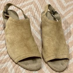 Franco Sarto Suede Heels