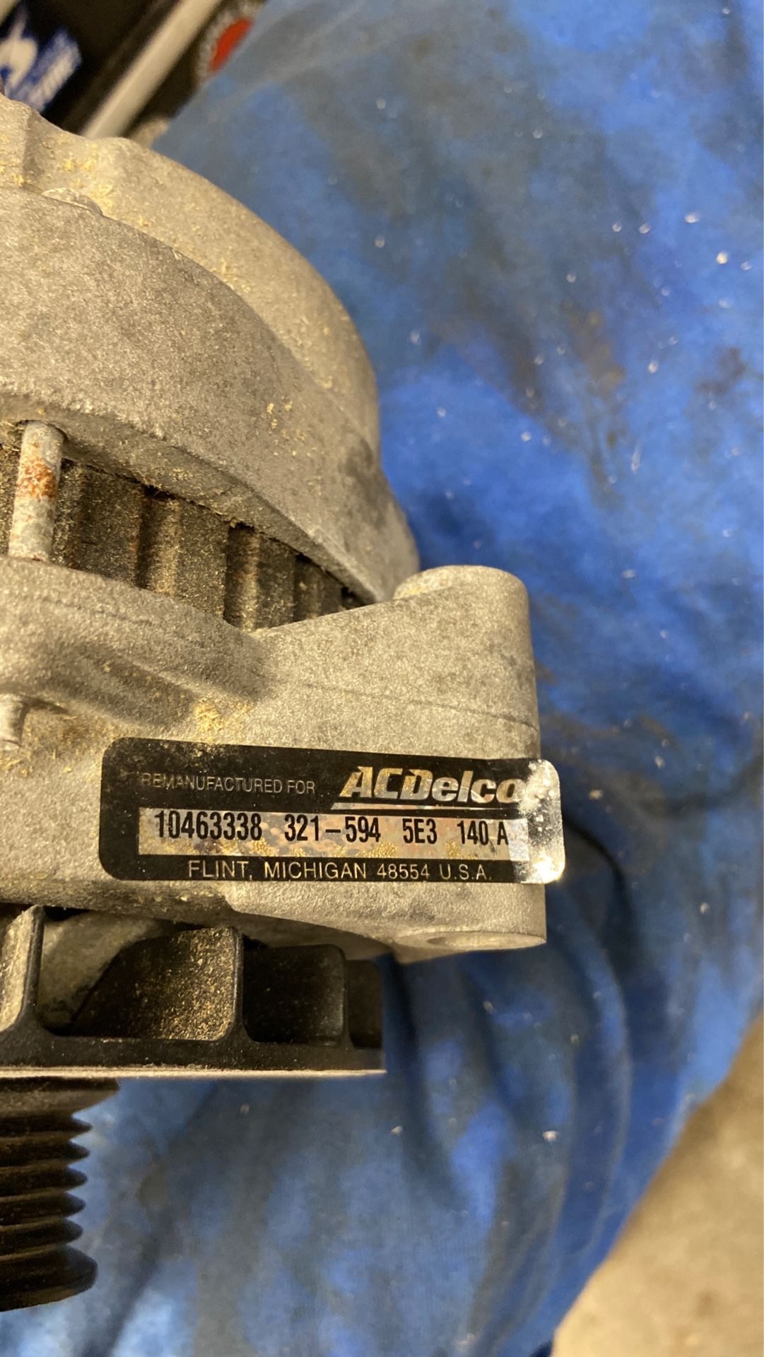 Alternator - GM AC Delco 140 Amp
