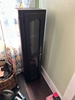 Wood Curio Cabinet $50 OBO