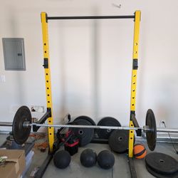 Brand New Squat Rack CrossFit Workout