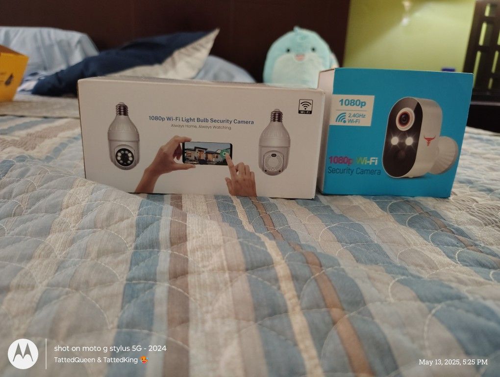 Wireless Security Camera And Light Bulb Security Camera