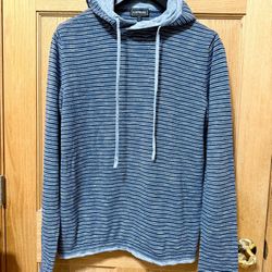 Express Striped Hooded Sweater - Men’s Size Large