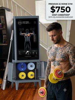 🚨 MINT CONDITION Tempo Studio Smart Gym – $750 (Over $2,400 Retail Value!) 🚨