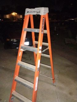 Werner 6' Foot Fiberglass A- Frame Ladder