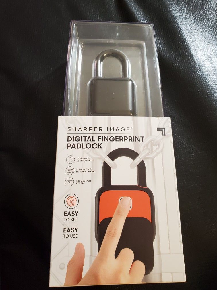 Brand New Waterproof Digital Fingerprint PadLock