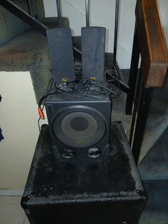 Super Wolfer And 2 Speakers 5 Total