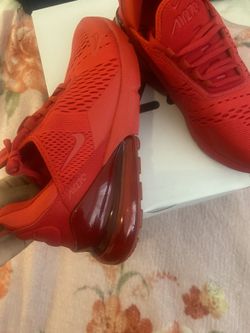 Nike Air Max 270 Red Mens Sz 9 BRAND NEW!