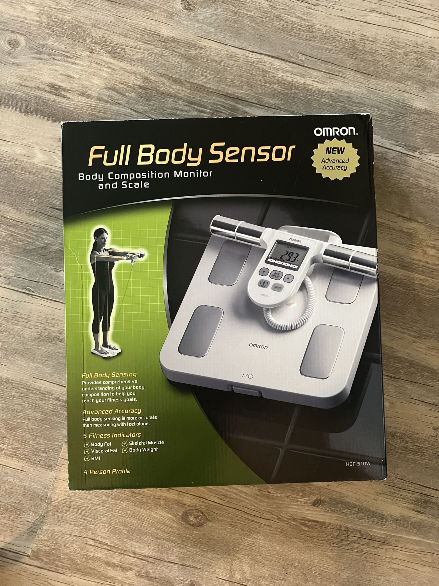 Omron Full Body Sensor Body Composition Monitor And Scale