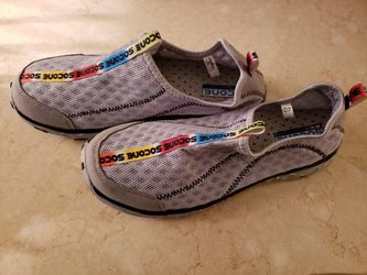 Socone Women's Slip On Sneaker Mesh Casual Sports Walking Beach Aqua Swimming Pool Water Shoes size 7.5 or UK 40