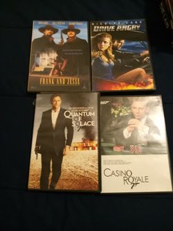 Various Action Movie DVDs