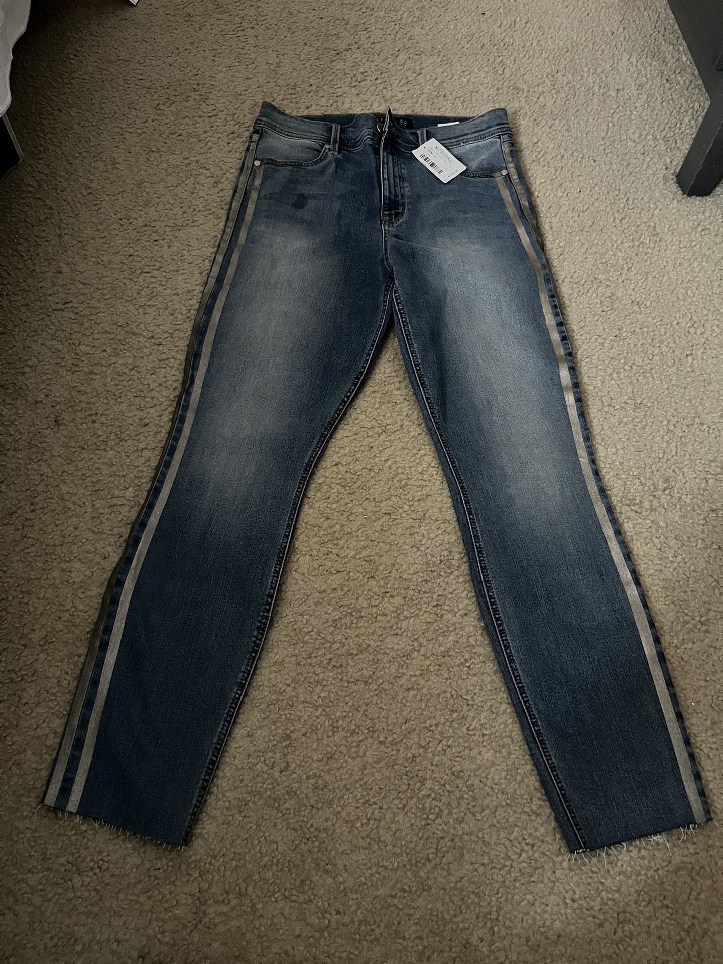 LEVEL 99: Tanya High Rise Pant 'Blue Denim' (Size 30) NWT