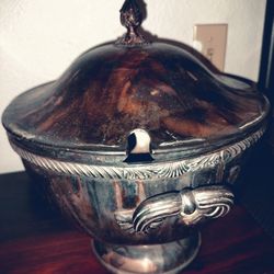 Silver plate Punch bowl