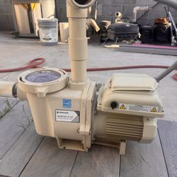 Pentair Whisperflo  Vst Pool Pump  $800 
