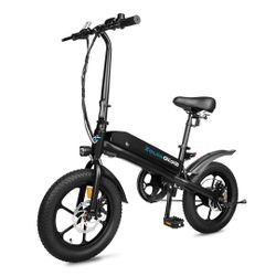 Zoula Glide Foldable Ebike S5, 250W, 36V 7.8AH, 16" wheels