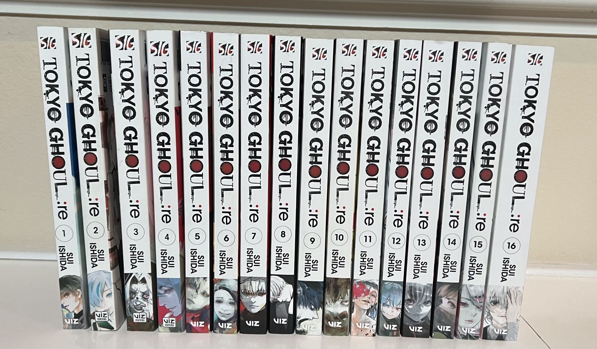 MANGA “TOKYO GHOUL:re” Volumes