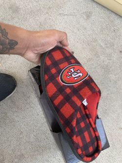 49ers house slippers