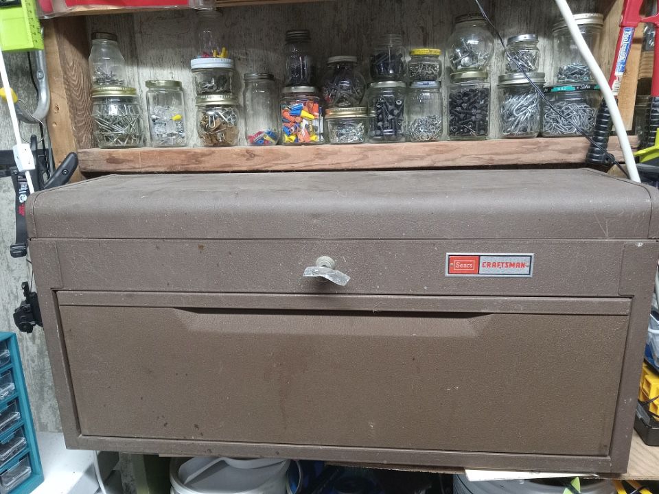 Vintage Kennedy-7 drawer machinist Tool Box 
