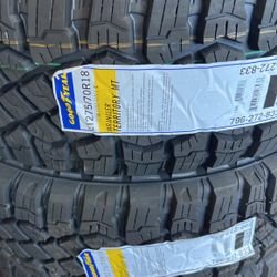LT 275/65/18 Goodyear Wrangler Territory MT