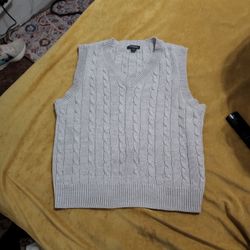Girls Juniors Sweater Vest Size S