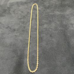 14kyg 4.8 20” rope chain