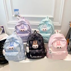Labubu Backpack 🎒 With Keychain 