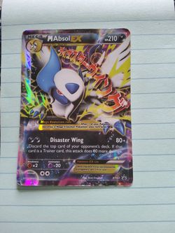 Mega Absol Ex Pokemon Card 