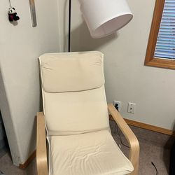 IKEA Chair And Floor Lamp 