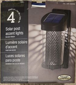 Solar Post Accent Lights