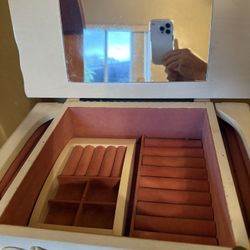 Jewelry  Armoire With Six Drawers 