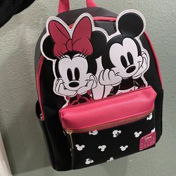 Minnie And Mickey Backpack