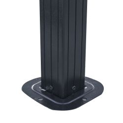 10x12FT Hardtop Gazebo Double Roof Canopy Outdoor with Netting and Curtains, Aluminum Frame Polycarbonate Roof Garden Tent for Patio, Backyard, Deck, 