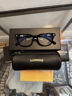 Chrome Hearts Glasses - Black/Silver Frame