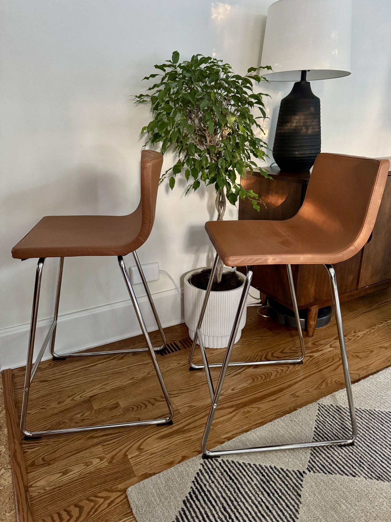 IKEA Bernhard Bar Stools (Set of 2)