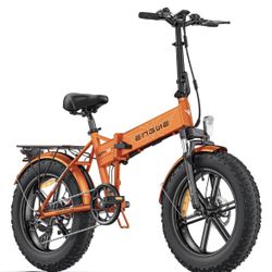 ENGWE EP-2 Pro Electric Bike 960W (Peak) Folding Ebike for Adults with 48V13A Battery Range 75Mile - 20" 4.0 Fat Tire Electric Bicycle, 7 Speed Gear E