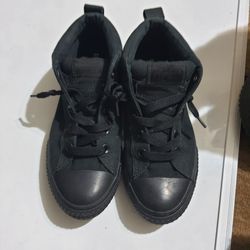 All black Converse size 4