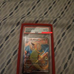 Japanese Charizard Psa 10 Pokemon Card Slab 