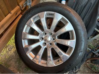 22 inch Chevy Wheels  and tires
