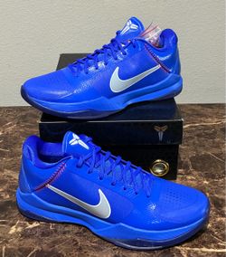 Nike Kobe 5 Blue Low-Top Sneakers