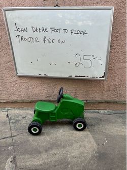 Vintage tractor toy