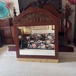 ANTIQUE FAIRBROOKS DRESSER MIRROR (to Match)