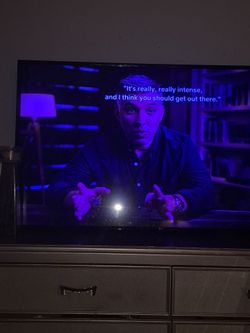 Lg 65" does have a pretty noticeable blue tint 65 OBO