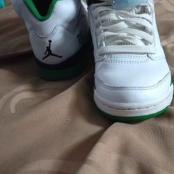 Lucky Green Jordans Retro 5s