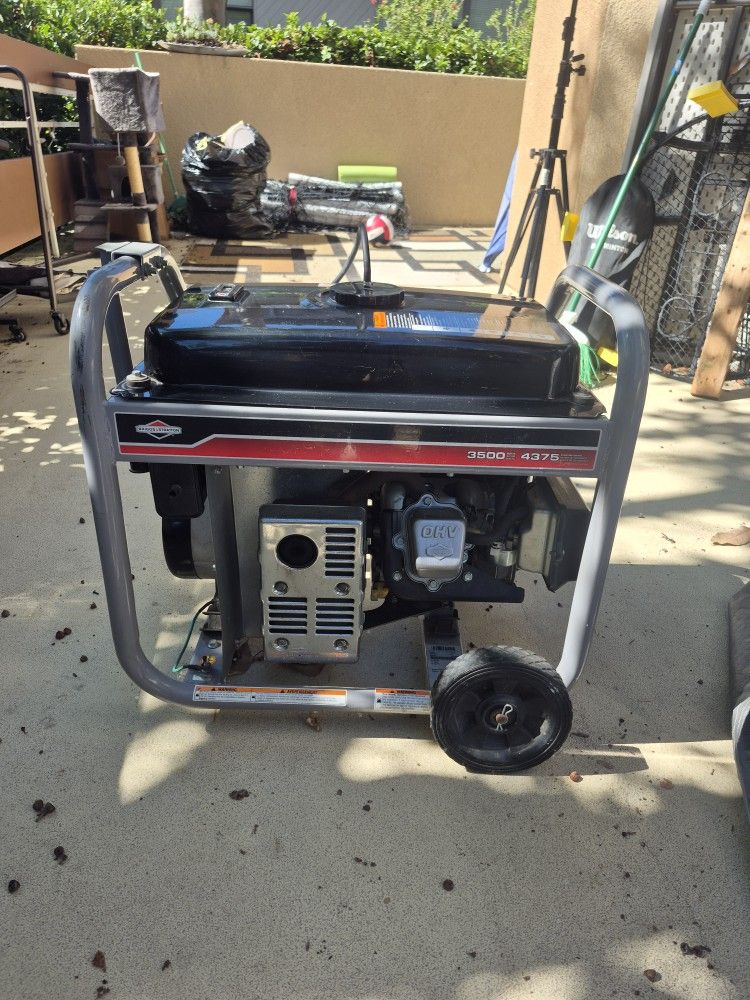 Briggs Stratton Generator Like New