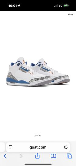 Jordan 3 Retro Wizards 