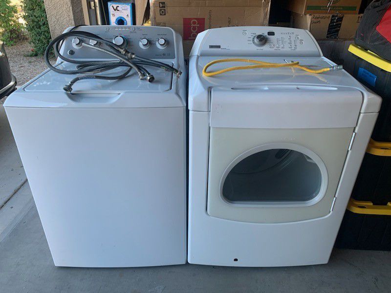 White, Top Loading, GE Washer