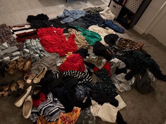 Clothes - shirts, dresses, pants, shoes, etc