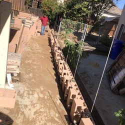 Block Walls/concrete
