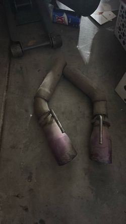 Sport bike exhaust