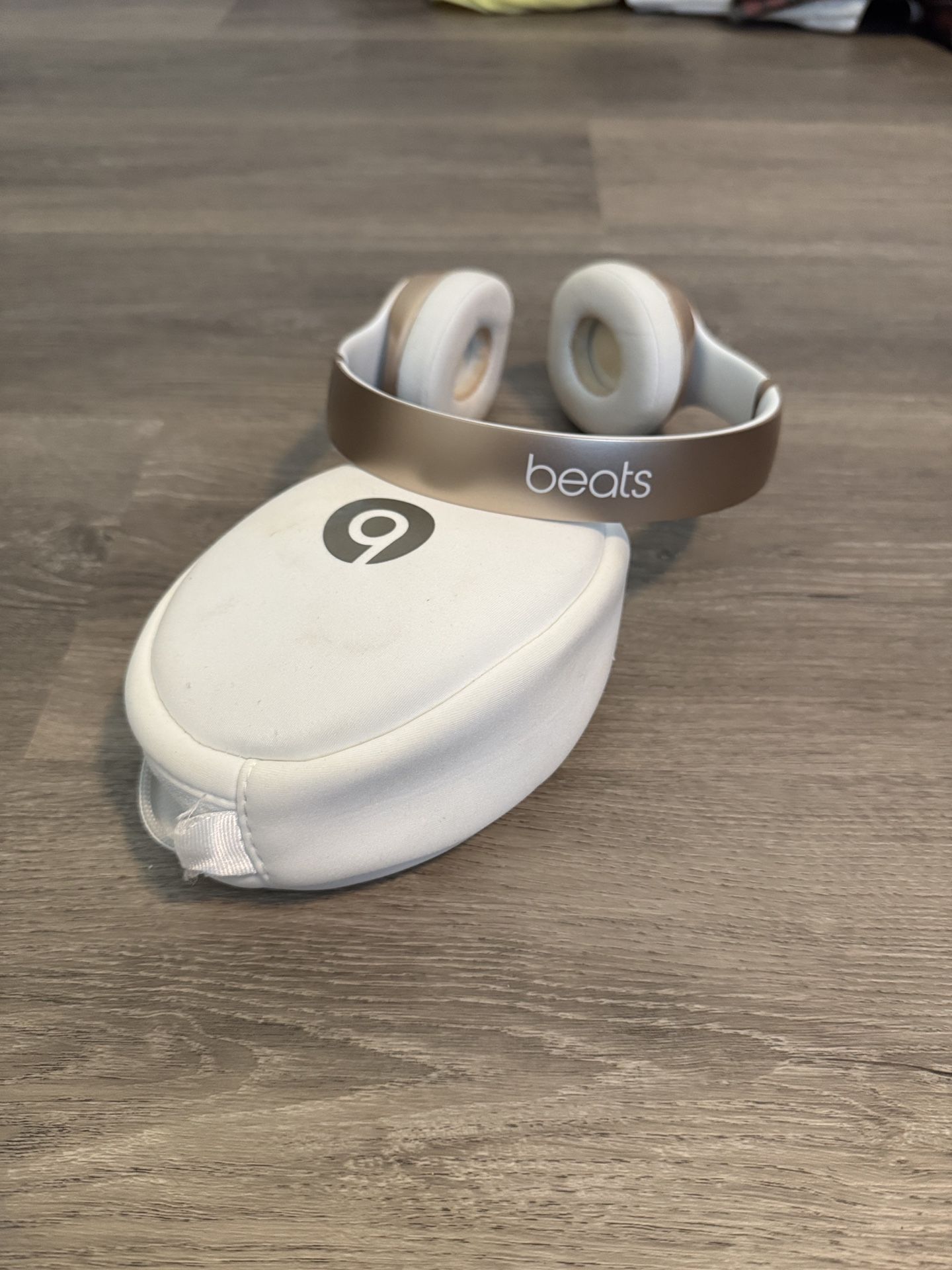 Gold Beats Headphones